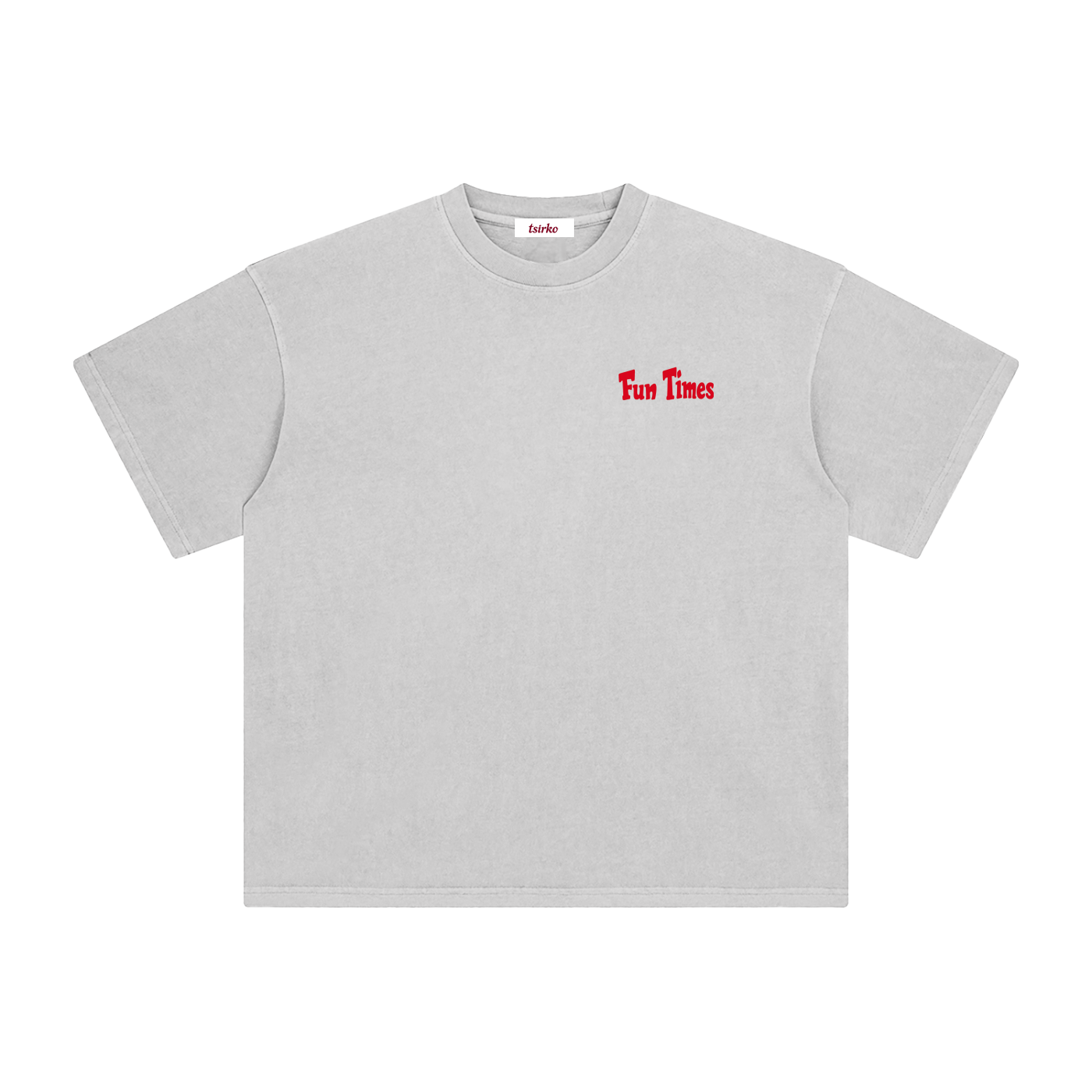 "Fun Times" Enzyme Washed T-Shirt