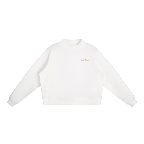 "Fun Times" Mock-Neck Sweatshirt