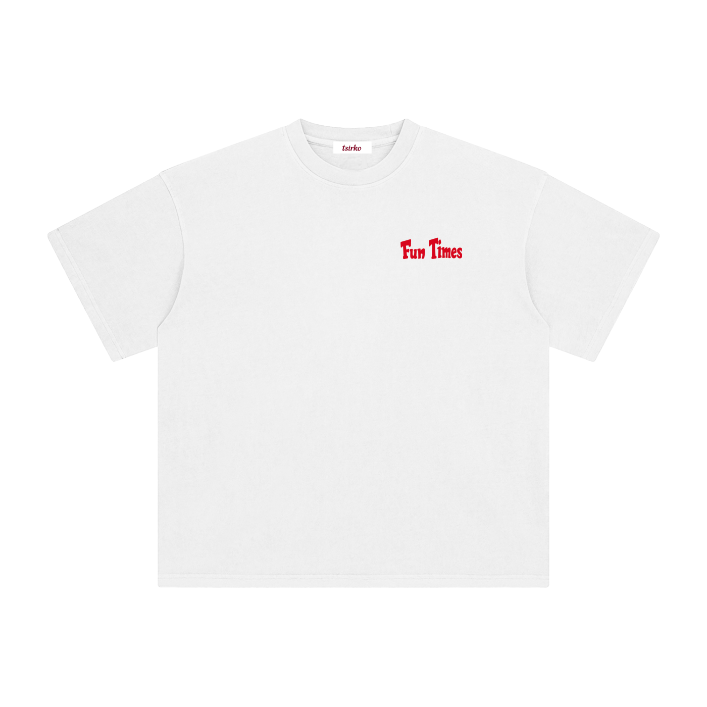 "Fun Times" Enzyme Washed T-Shirt