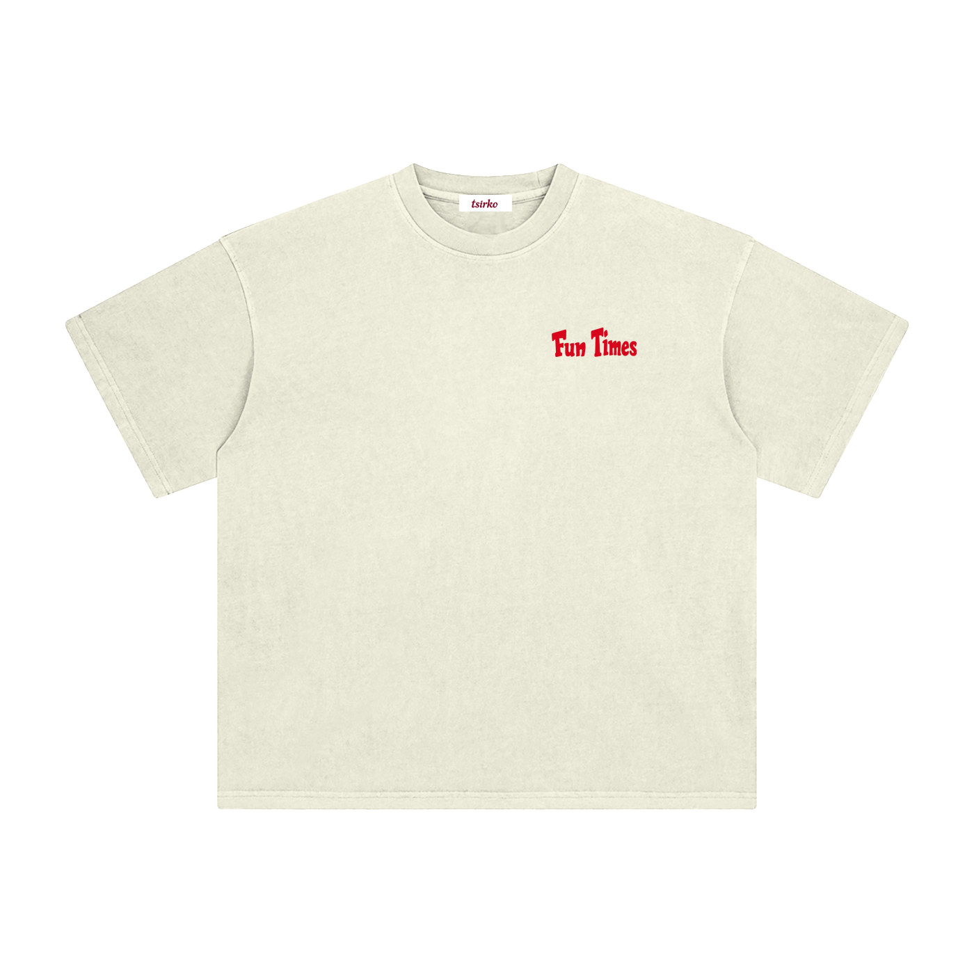 "Fun Times" Enzyme Washed T-Shirt