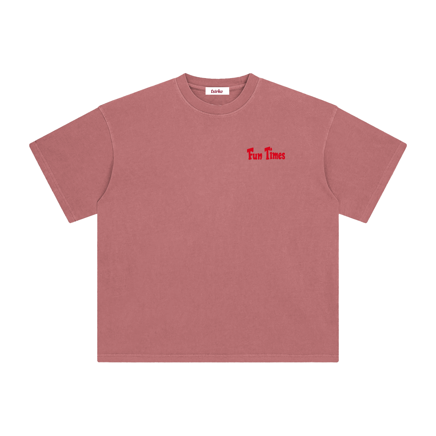 "Fun Times" Enzyme Washed T-Shirt