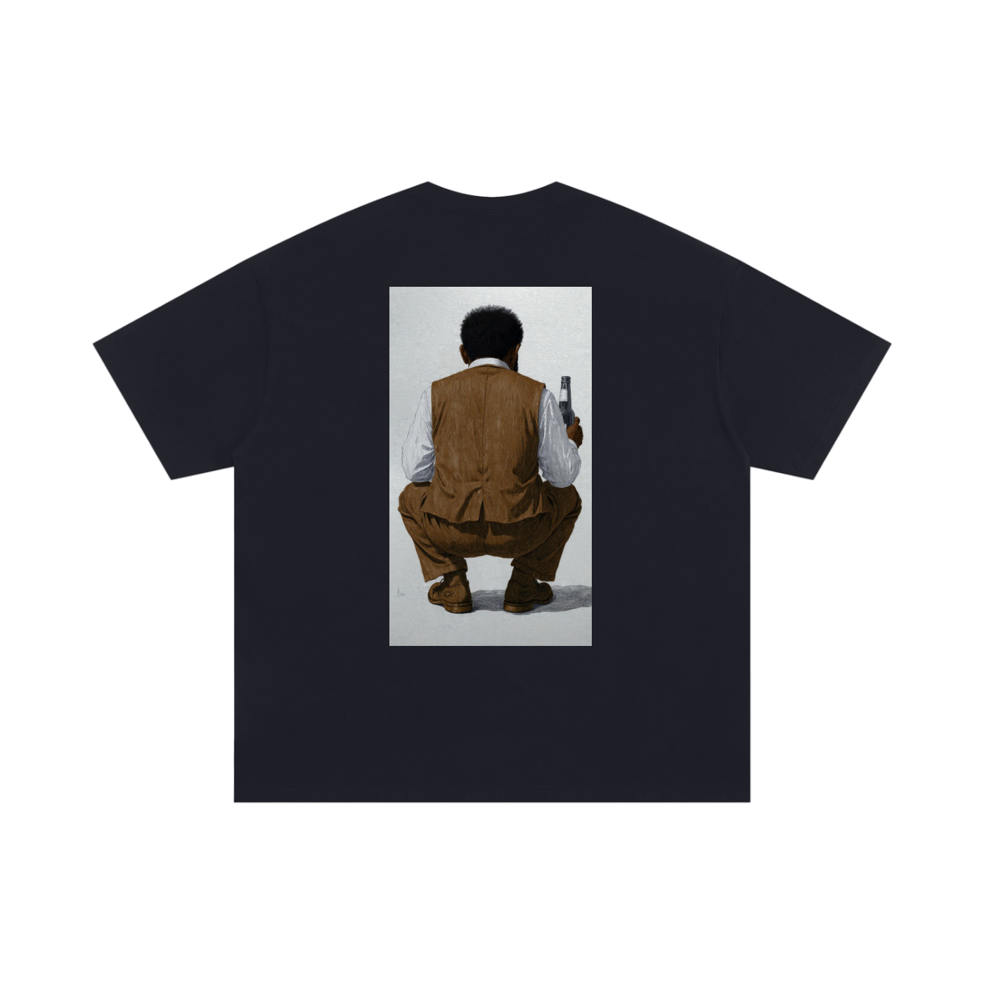 40oz and a Mule T-Shirt