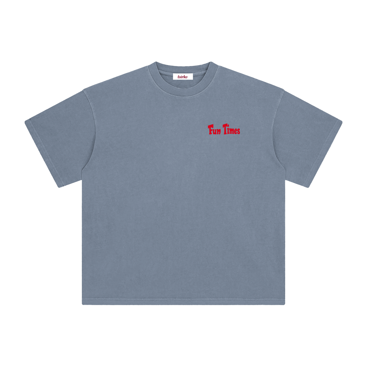 "Fun Times" Enzyme Washed T-Shirt