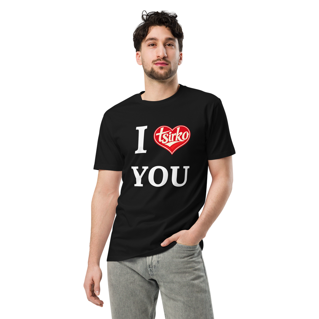 I Love You Crew Neck T-shirt