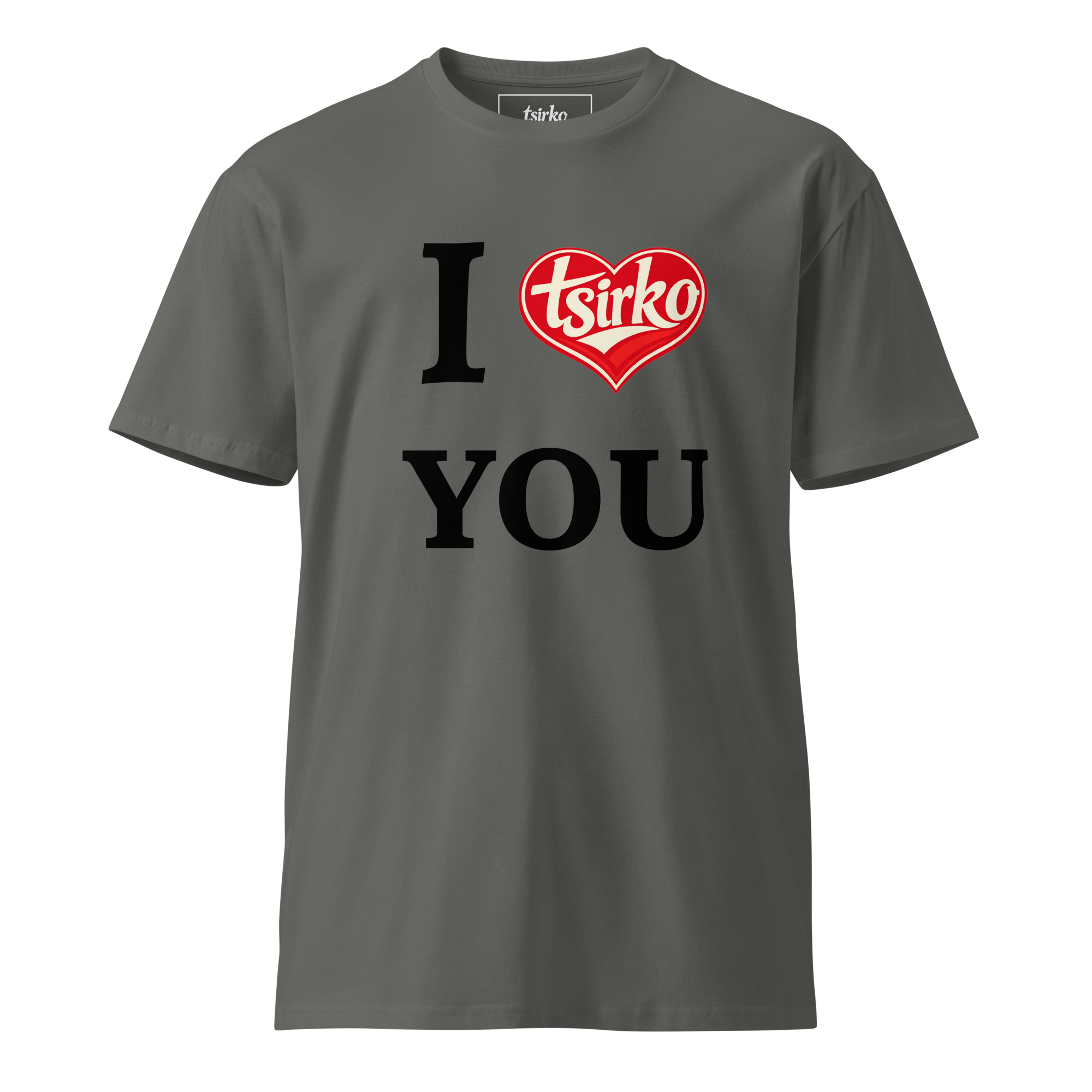 I Love You Crew Neck T-shirt